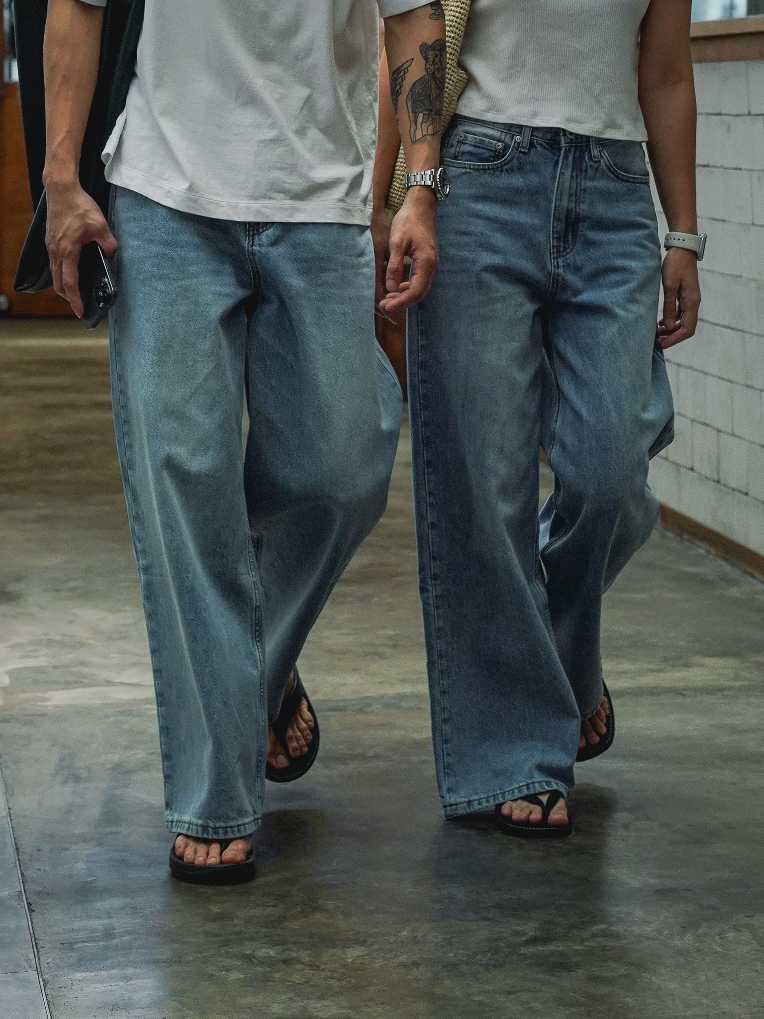 W WIDE JEANS