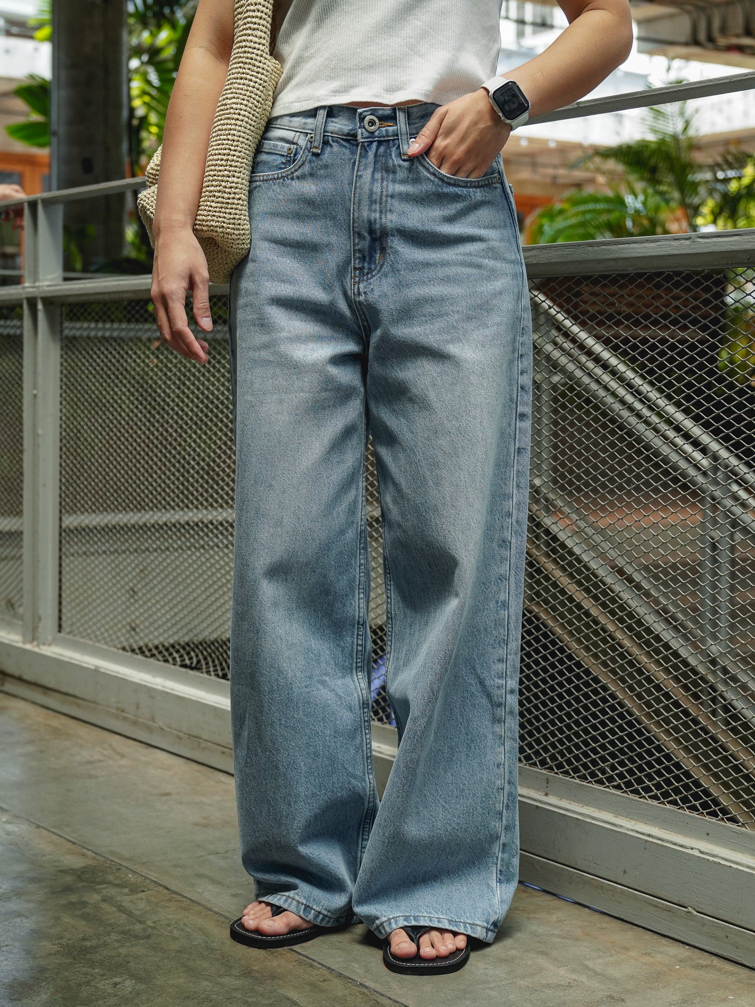 W WIDE JEANS