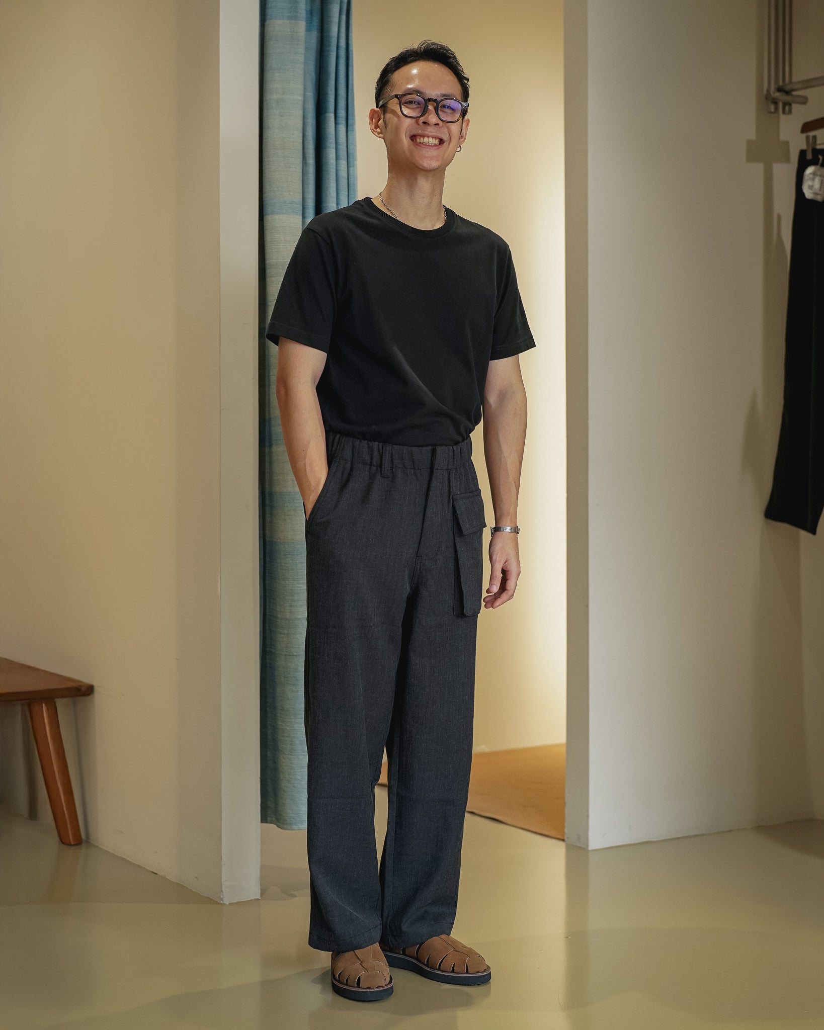 ASANOHA HIDARI PANTS