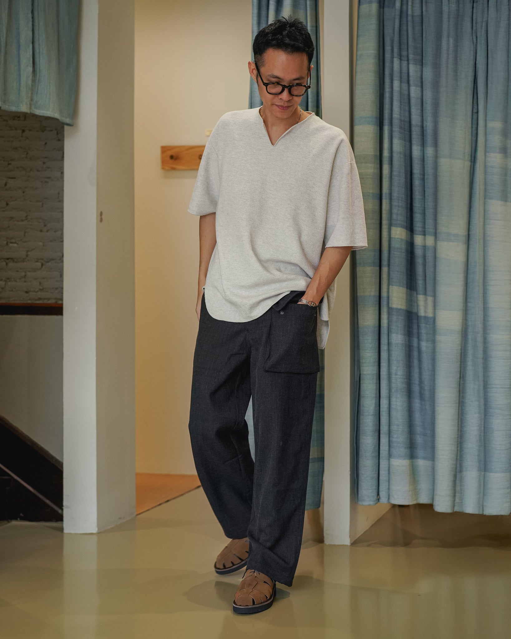 ASANOHA HIDARI PANTS