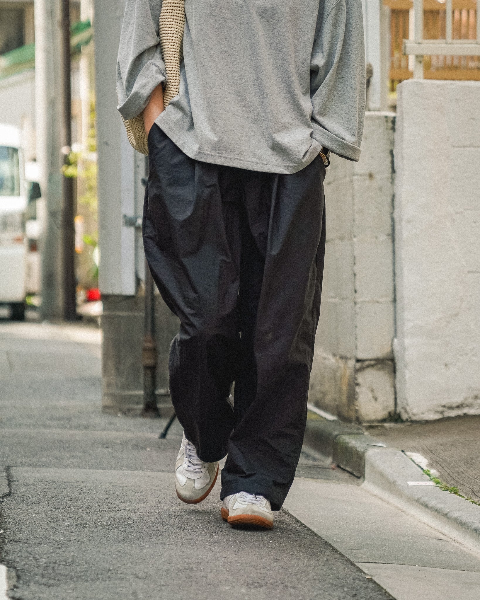 SEIGAIHA NYLON PANTS