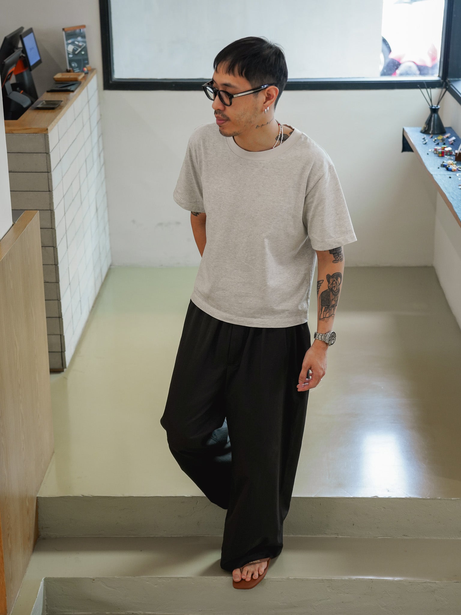 SEIGAIHA NAGI PANTS