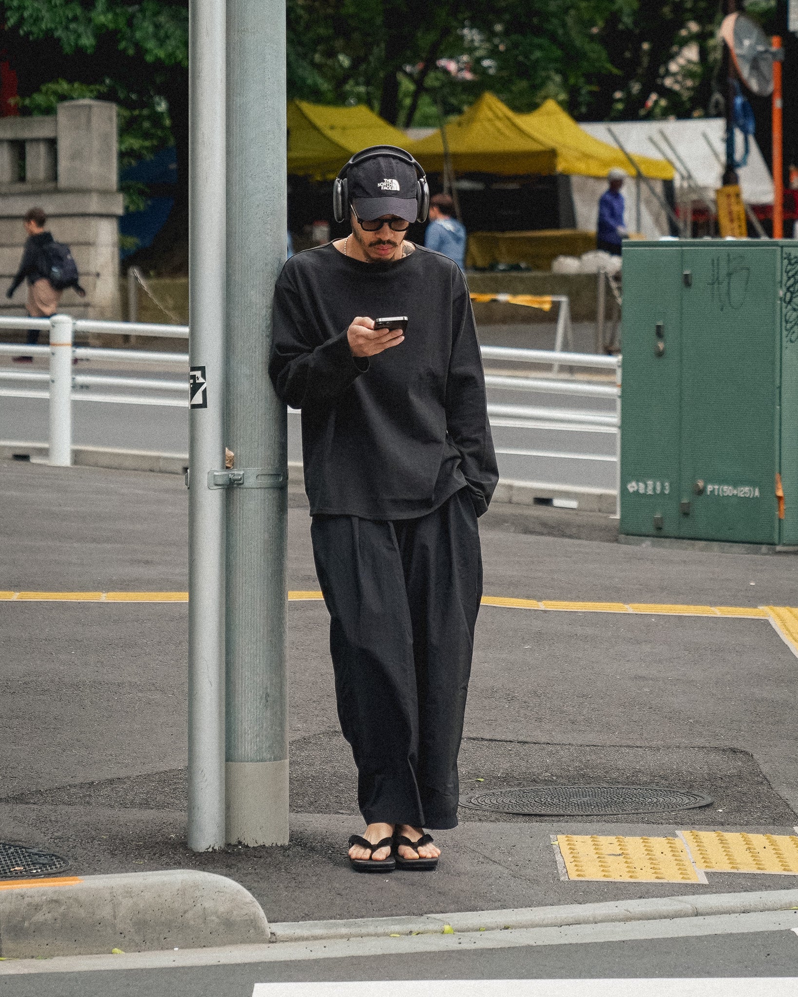 SEIGAIHA NYLON PANTS