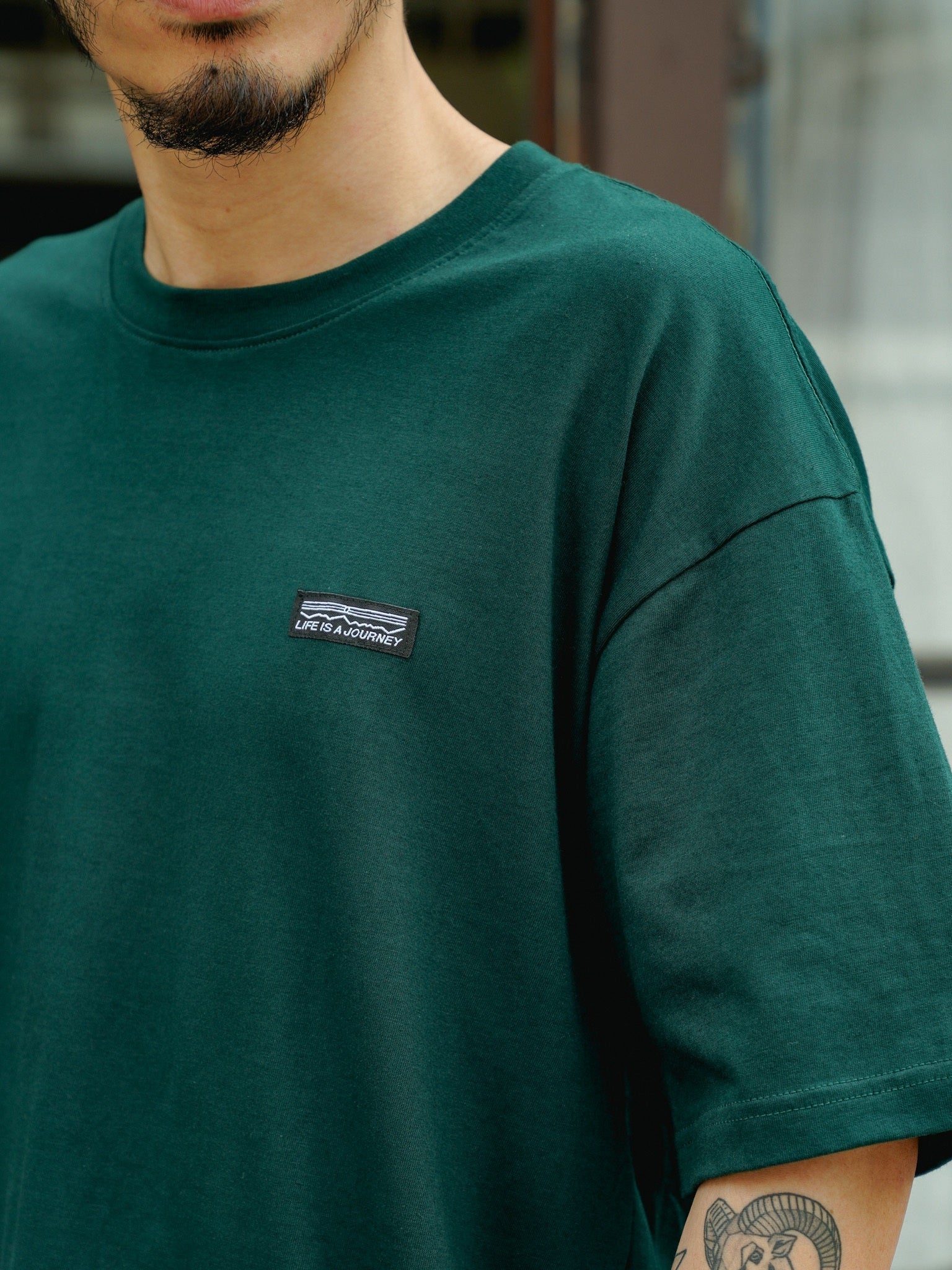 CAR CAMP TEE - GREEN