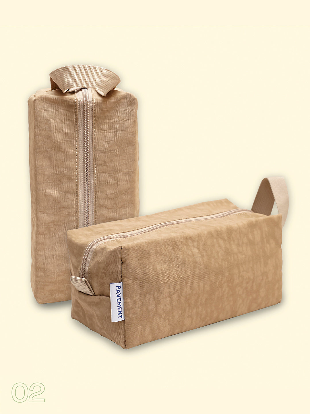 DOPP KIT BAGS - SAND BEIGE
