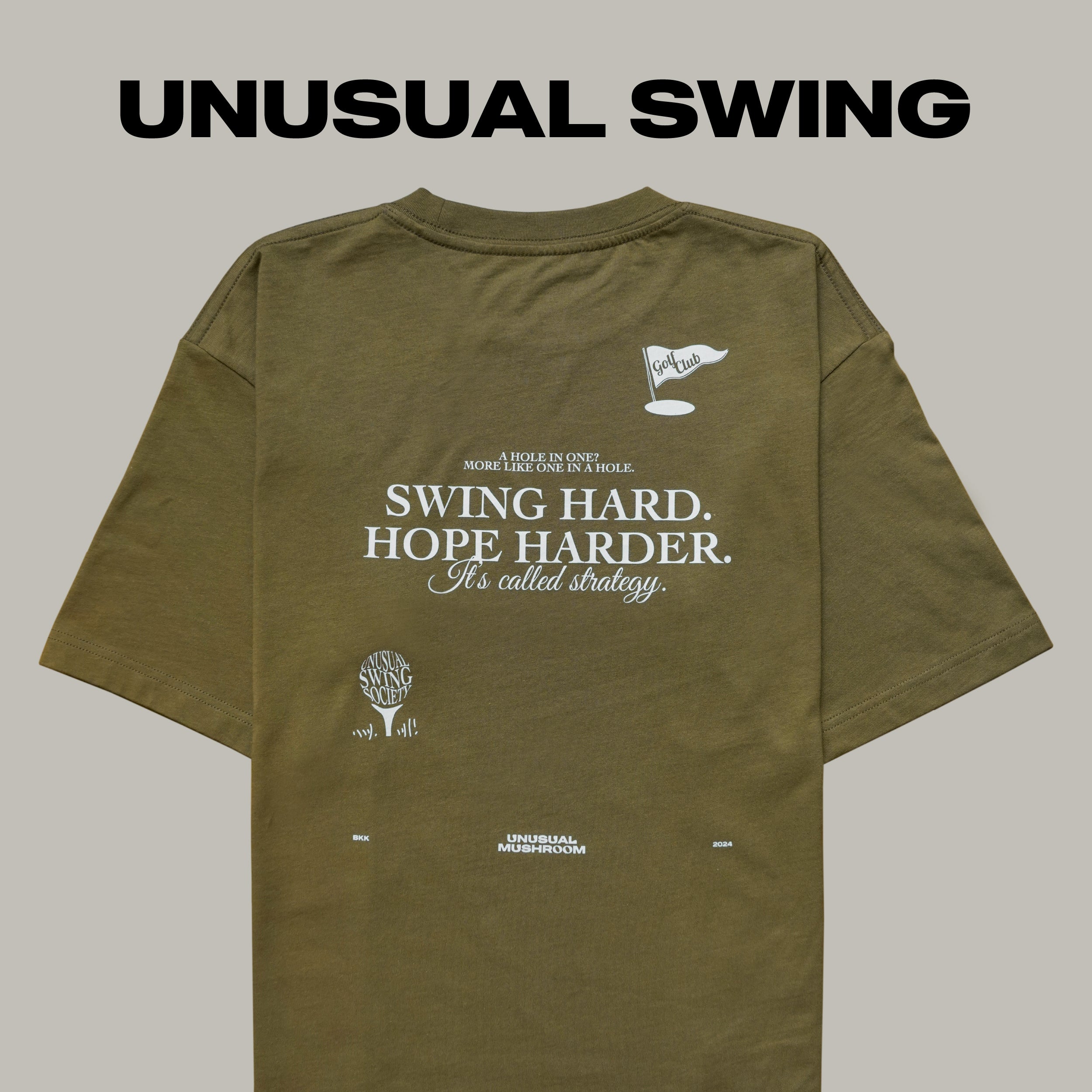 UNUSUAL SWING TEE