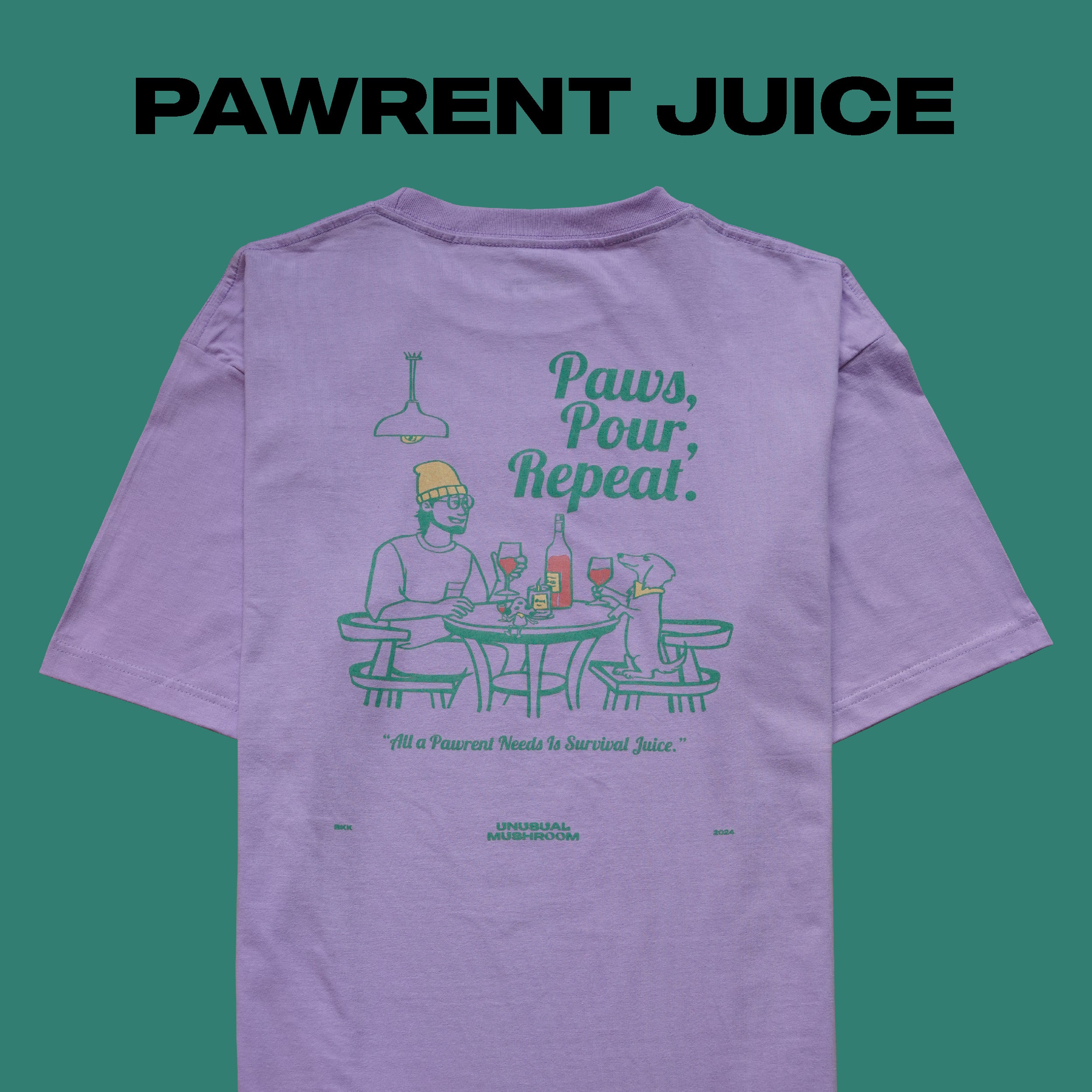 PAWRENT JUICE TEE